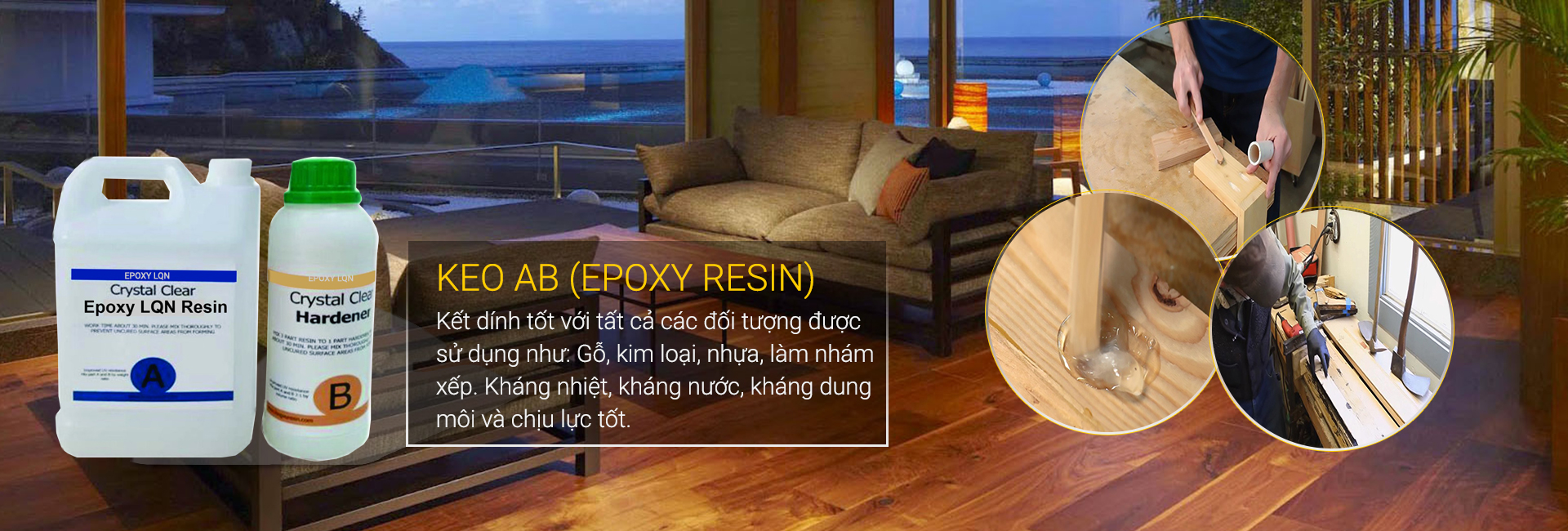 Keo AB EPOXY NK